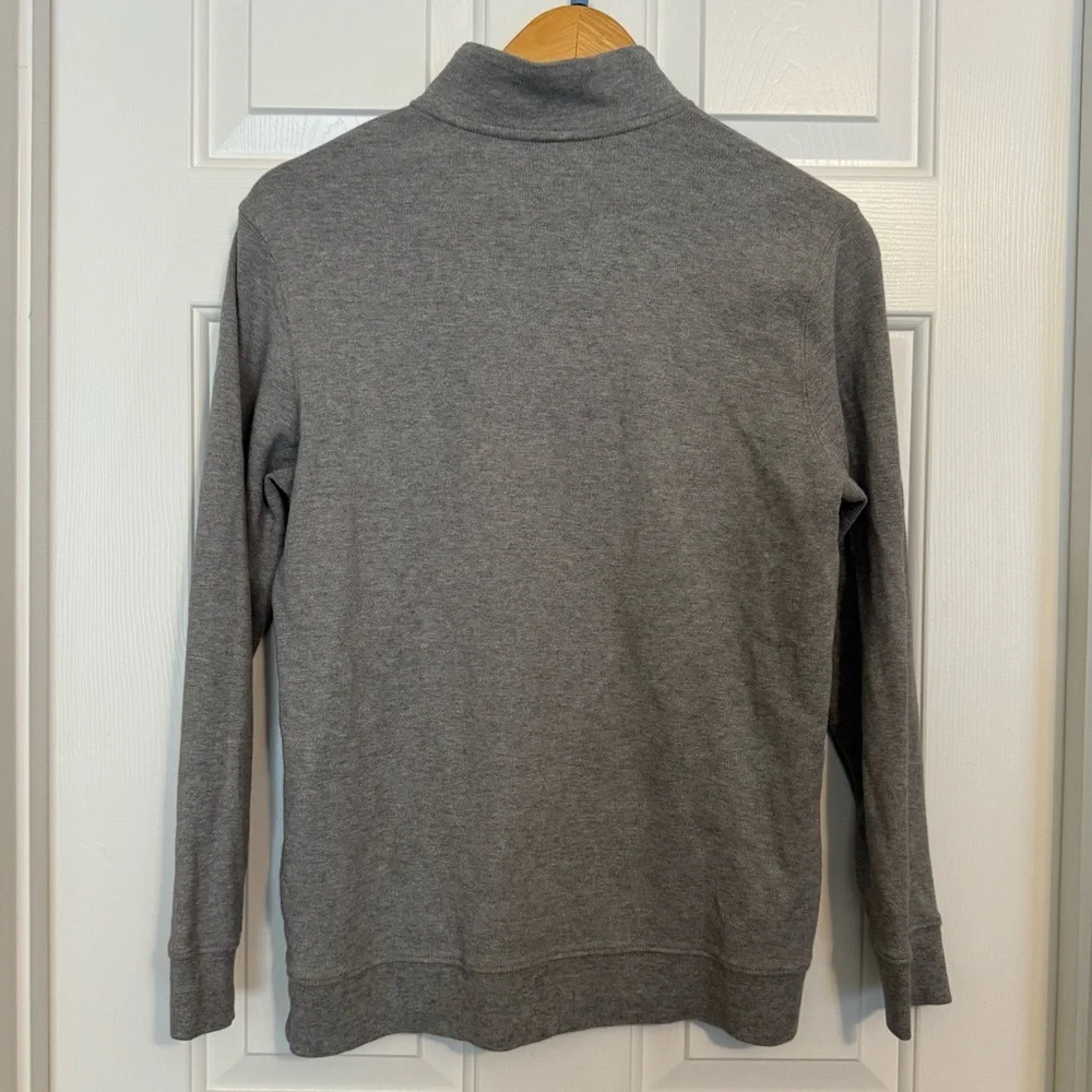 Vineyard Vines Pima Cotton 1/4 Zip Pullover Sweatshirt Youth‎ Size XL (20) Gray